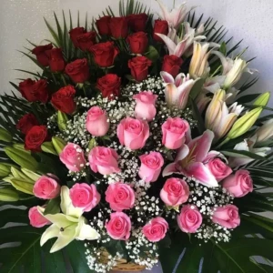 Roses & Lilies Elegance